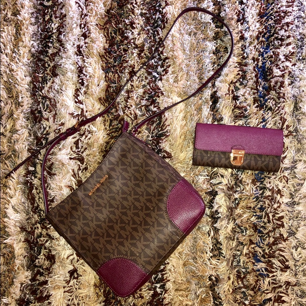 Michael Kors Hattie Crossbody Bag with Wallet